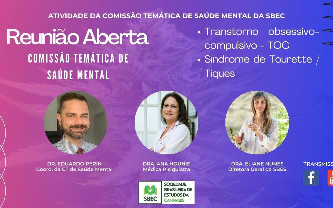 27/05 – REUNIÃO ABERTA DA CT DE SAÚDE MENTAL DA SBEC