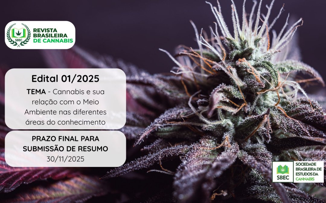 Edital 01/2025 – Cannabis e sua relação com o Meio Ambiente nas diferentes áreas do conhecimento