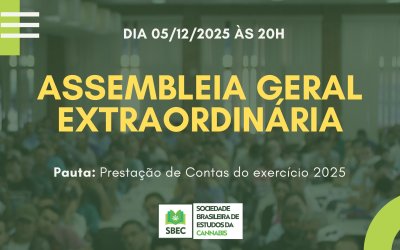 EDITAL DE CONVOCAÇÃO ASSEMBLEIA GERAL EXTRAORDINÁRIA – 05 DEZEMBRO 2025